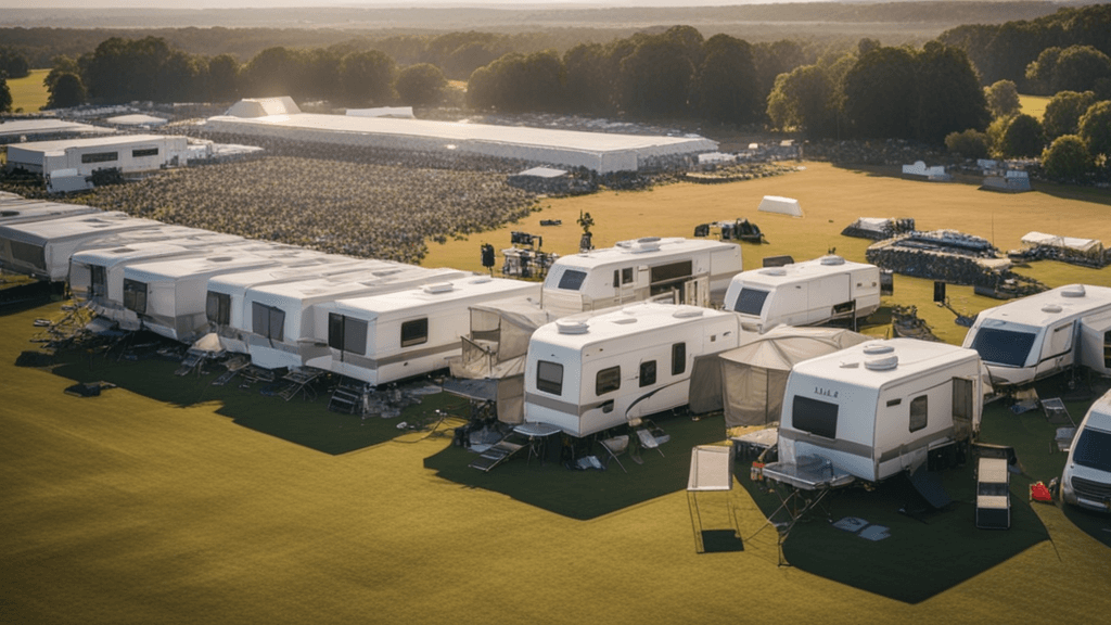 Event Housing RV Setup