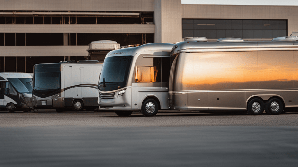 Workforce RV Housing at Construction Site